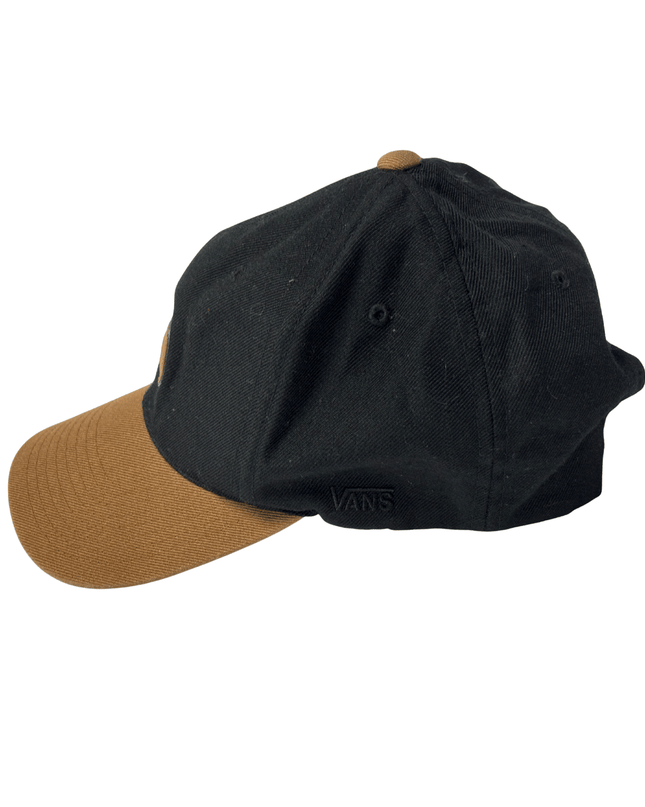 Vans The Natural Two-Tone Black & Brown Canvas Skate Cap