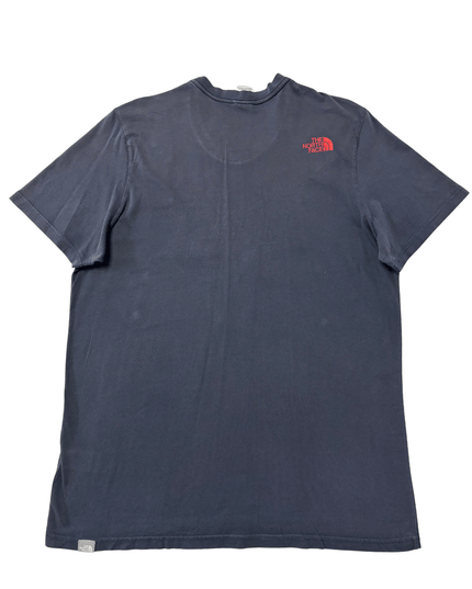 The North Face Navy Red Logo T-Shirt