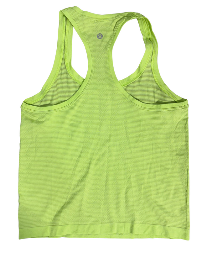Lululemon Swiftly Tech Racerback Tank Top - Neon Green - XS