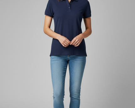 Aeropostale Navy Blue Short Sleeve Polo Shirt