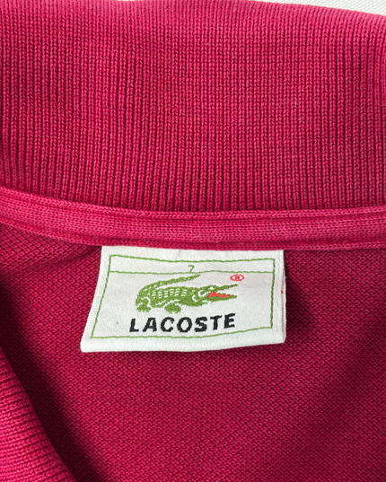 Lacoste Long-Sleeve Classic Red Piqué Polo Shirt - XL