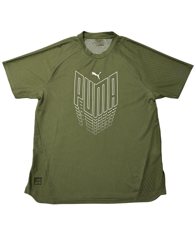 Puma DryCELL Performance Stacked Logo Graphic Sports T-Shirt