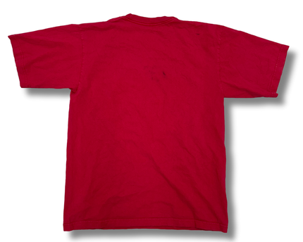 SouthPole Vintage Y2K Puff Logo Spell-out Red T-Shirt - M