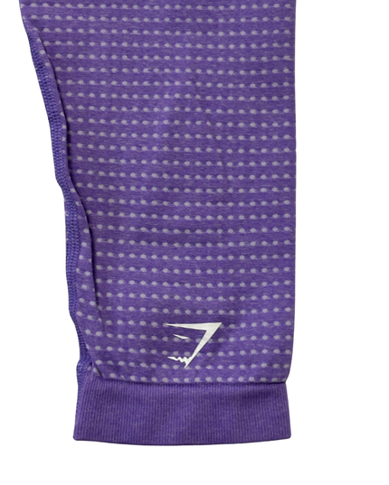 Gymshark Flex Purple Seamless Dot Contour Leggings