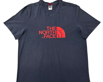 The North Face Navy Red Logo T-Shirt