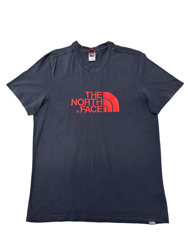 The North Face Navy Red Logo T-Shirt