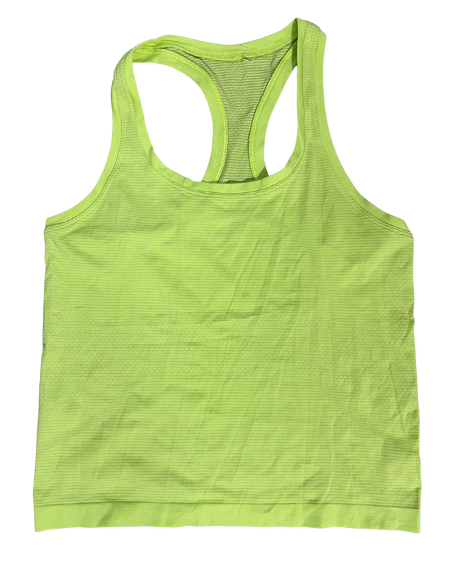 Lululemon Swiftly Tech Racerback Tank Top - Neon Green - XS