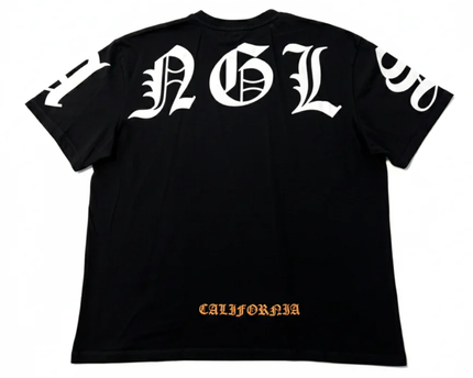 Primark Black Los Angeles Gothic Graphic Tee