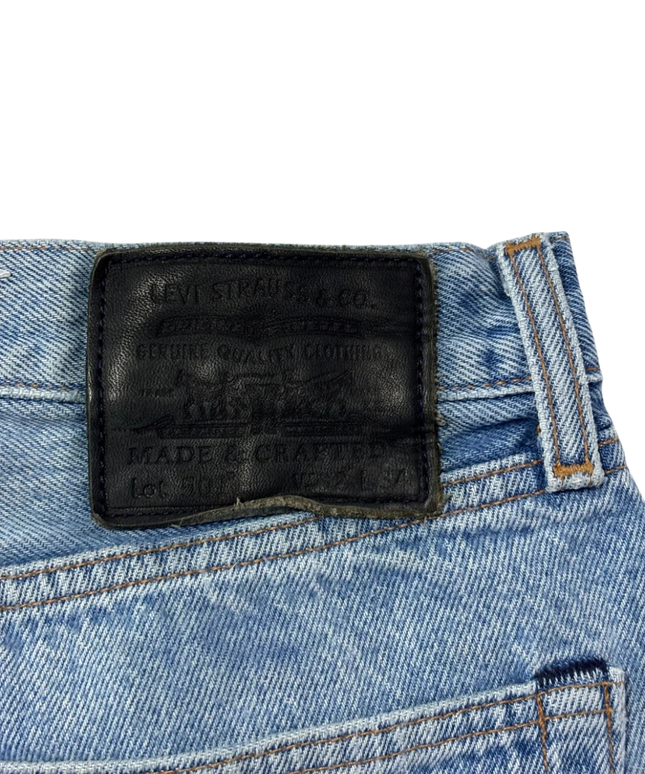 Levi's Made & Crafted Light Blue Straight Leg Organic Cotton Jeans