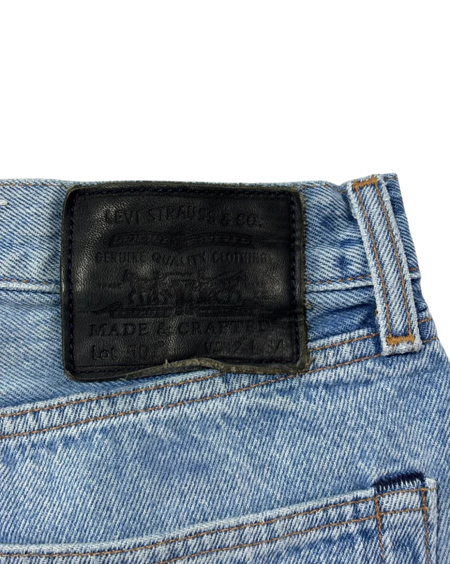 Levi's Made & Crafted Light Blue Straight Leg Organic Cotton Jeans
