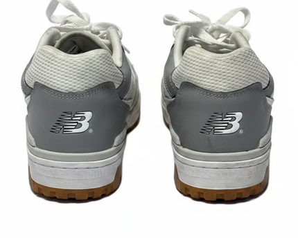 New Balance 550 White/Grey Gum Sole Sneakers