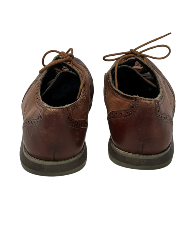 Tahari Signature Brown Men's Wingtip Brogue Hybrid Oxford Shoes
