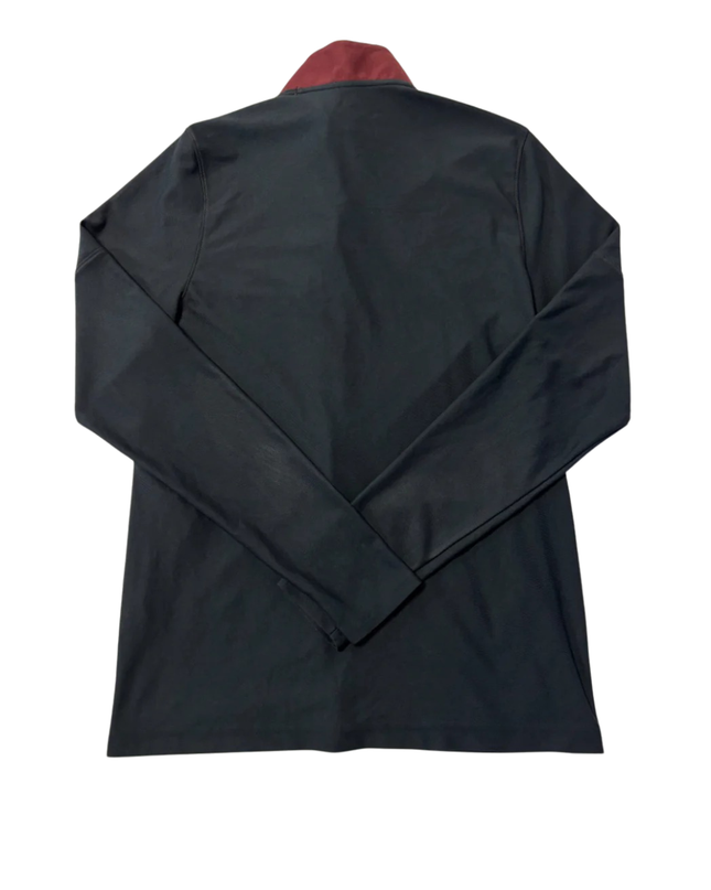 Under Armour Black and Maroon Zip-Up Sports Jacket