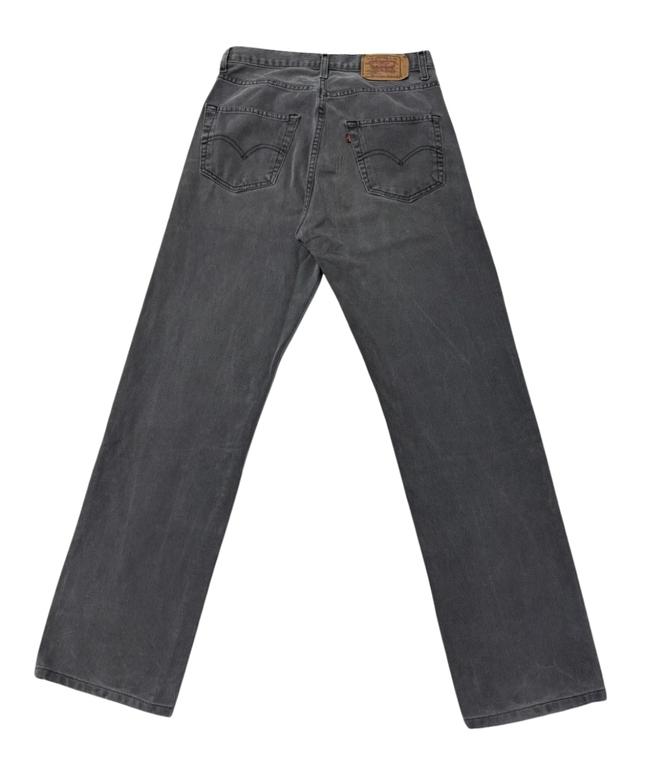 Levi's 501 Grey Textured Straight Leg Jeans