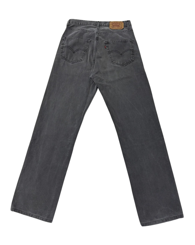 Levi's 501 Grey Textured Straight Leg Jeans