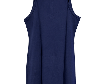 Ralph Lauren Navy Blue Sleeveless with Green Pony Logo Polo Dress