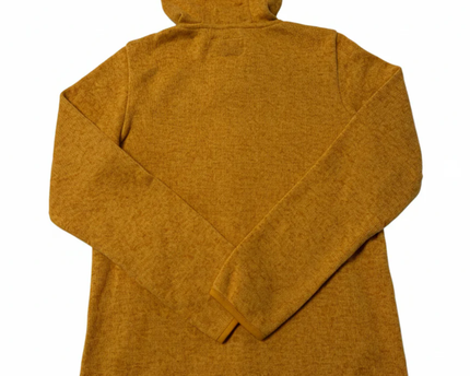Tchibo Yellow Full-Zip Knit Fleece Hoodie W/Tags