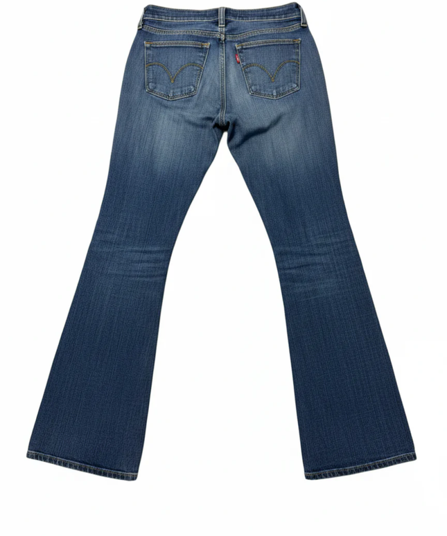 Levi's Blue 572 Boot Cut Stretch Denim Jeans