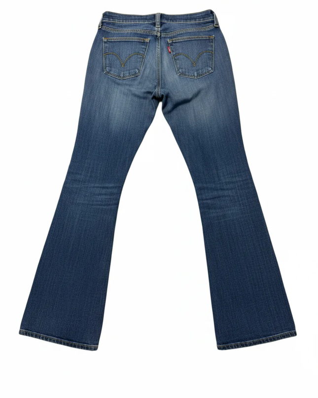 Levi's Blue 572 Boot Cut Stretch Denim Jeans