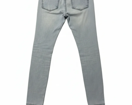 Pull&Bear Light Blue Distressed Ripped Skinny Jeans