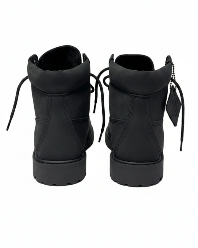 Timberland Black Nubuck Waterproof Boots