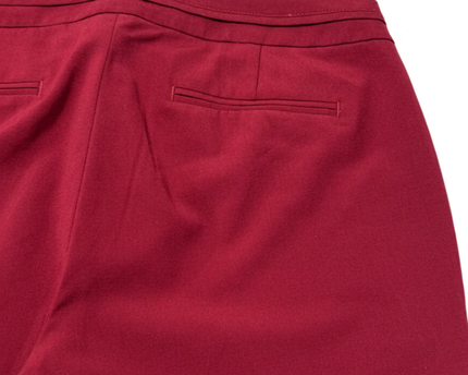 Brooks Brothers Red Fleece Maroon Slim-Fit Trousers