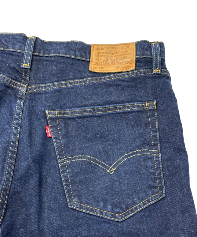 Levi's 512 Slim Taper Dark Blue Jeans