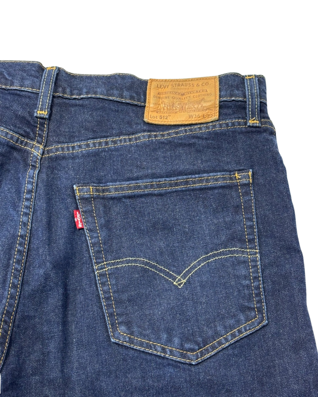 Levi's 512 Slim Taper Dark Blue Jeans