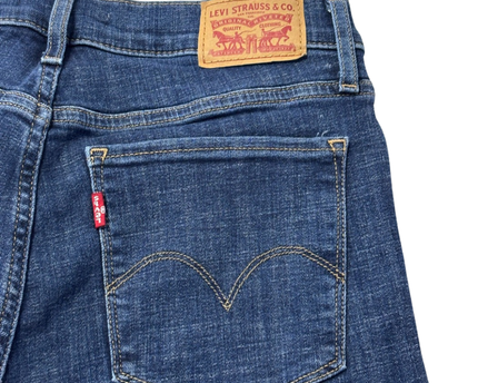 Levi's Blue 314 Shaping Straight Leg Jeans