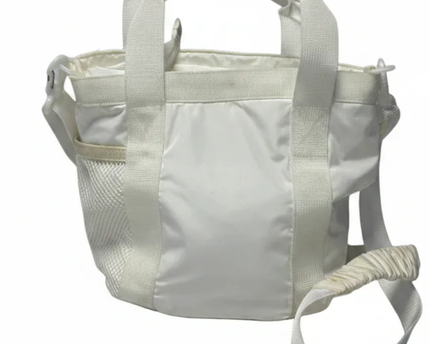 Adidas White Mini Tote Crossbody Bag