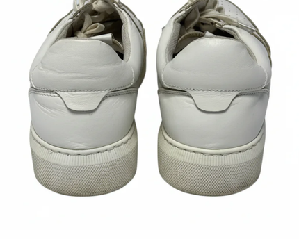 Sorbino White Leather Low-Top Men's Sneakers