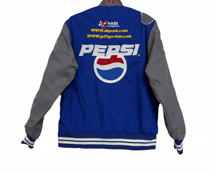 Reworked Blue Jeff Gordon Pepsi NASCAR Racing Jacket