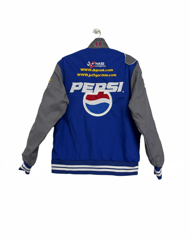Reworked Blue Jeff Gordon Pepsi NASCAR Racing Jacket