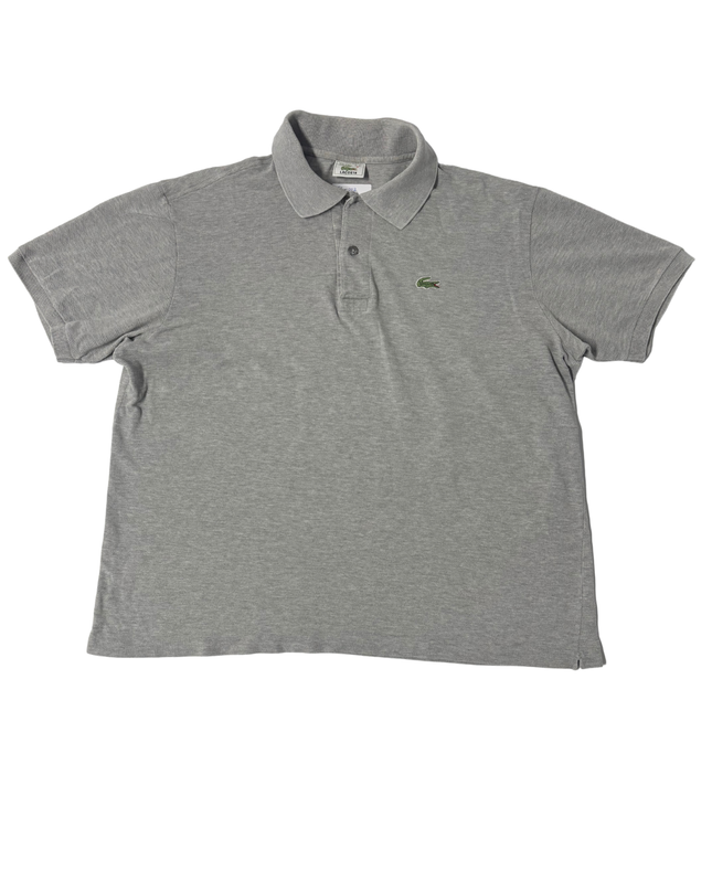 Lacoste Classic Gray Piqué Polo Shirt - XL