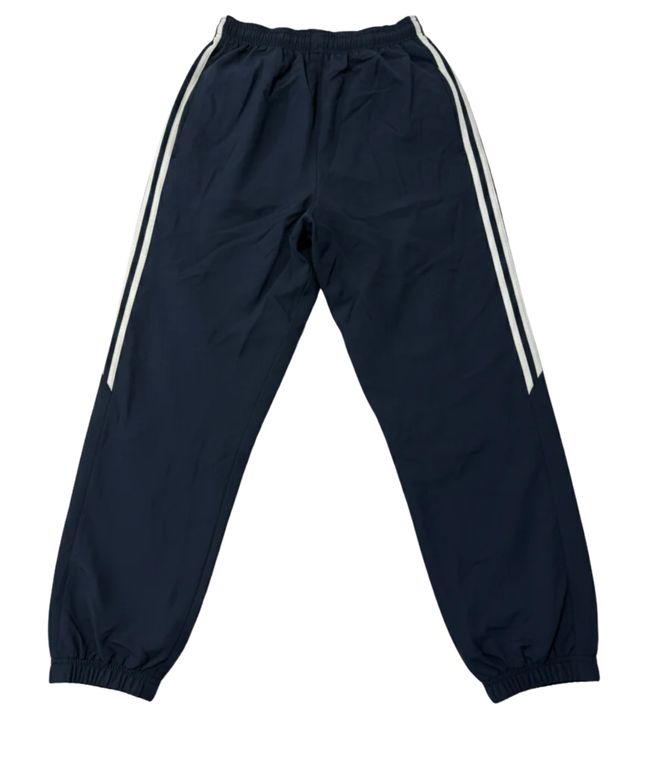Adidas Navy Blue 3-Stripe Performance Track Pants