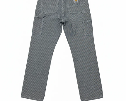 Carhartt WIP Blue Hickory Stripe Single Knee Workwear Pants