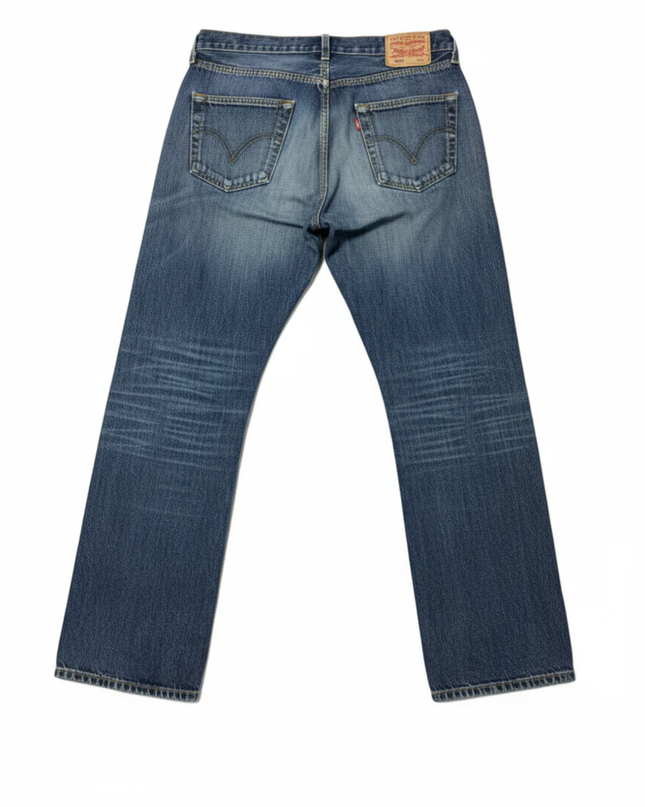 Levi's 501 Original Fit Blue Straight Leg Jeans