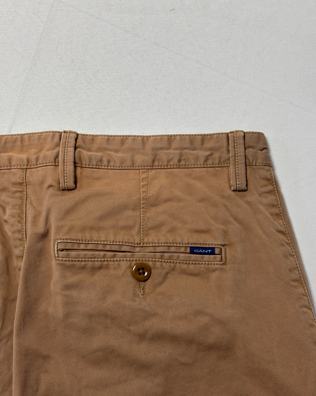 Gant Brown Hallden Slim Fit Chinos