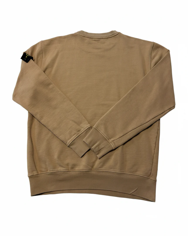 Stone Island Tan Crewneck Sweatshirt