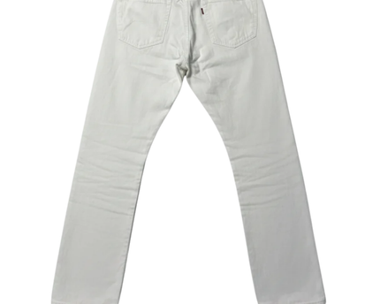 Polo Ralph Lauren White Hampton Straight Leg Jeans