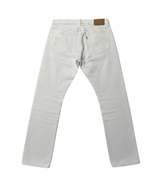 Polo Ralph Lauren White Hampton Straight Leg Jeans
