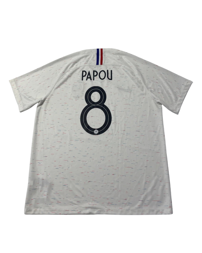 Nike White France FFF 2018 Away Soccer Jersey