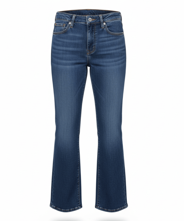 True Religion Bobbi Baggy Wide Leg Blue Denim Jeans