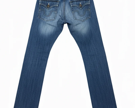 True Religion Blue Straight Leg Jeans