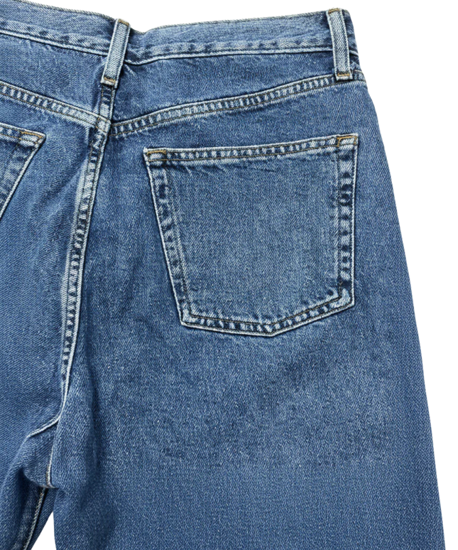 Topshop Blue Kort Straight Leg Jeans W/Tags