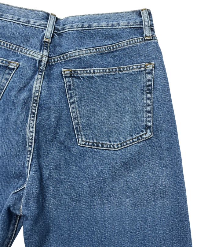 Topshop Blue Kort Straight Leg Jeans W/Tags