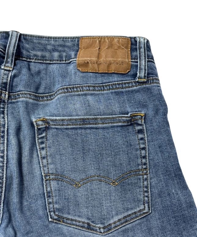 American Eagle Blue Slim Taper Ne(x)t Level Flex Jeans