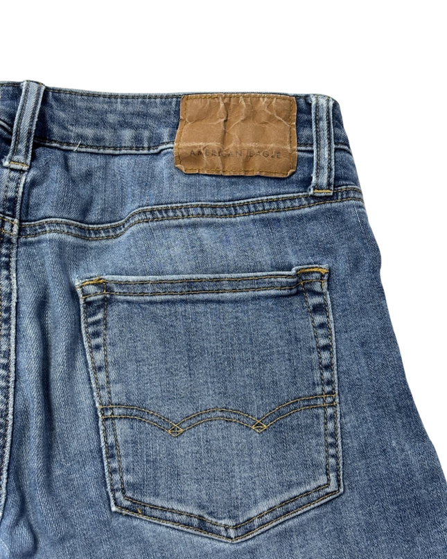 American Eagle Blue Slim Taper Ne(x)t Level Flex Jeans