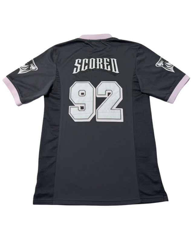 FB Sister Grey Graphic Football Jersey