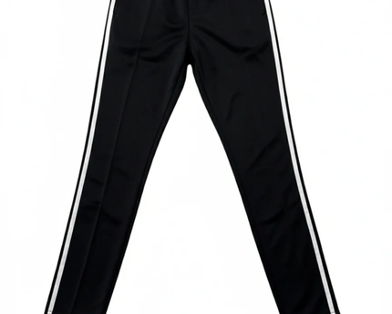 Adidas Black 3-Stripe Trefoil Track Pants